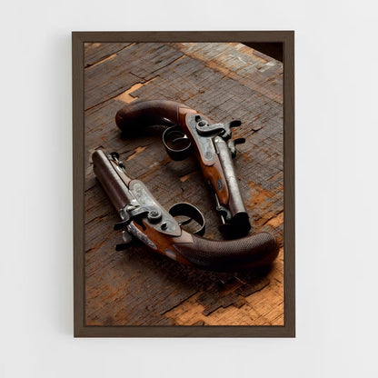 ap-pirate pistol-1 cadre Bois foncé