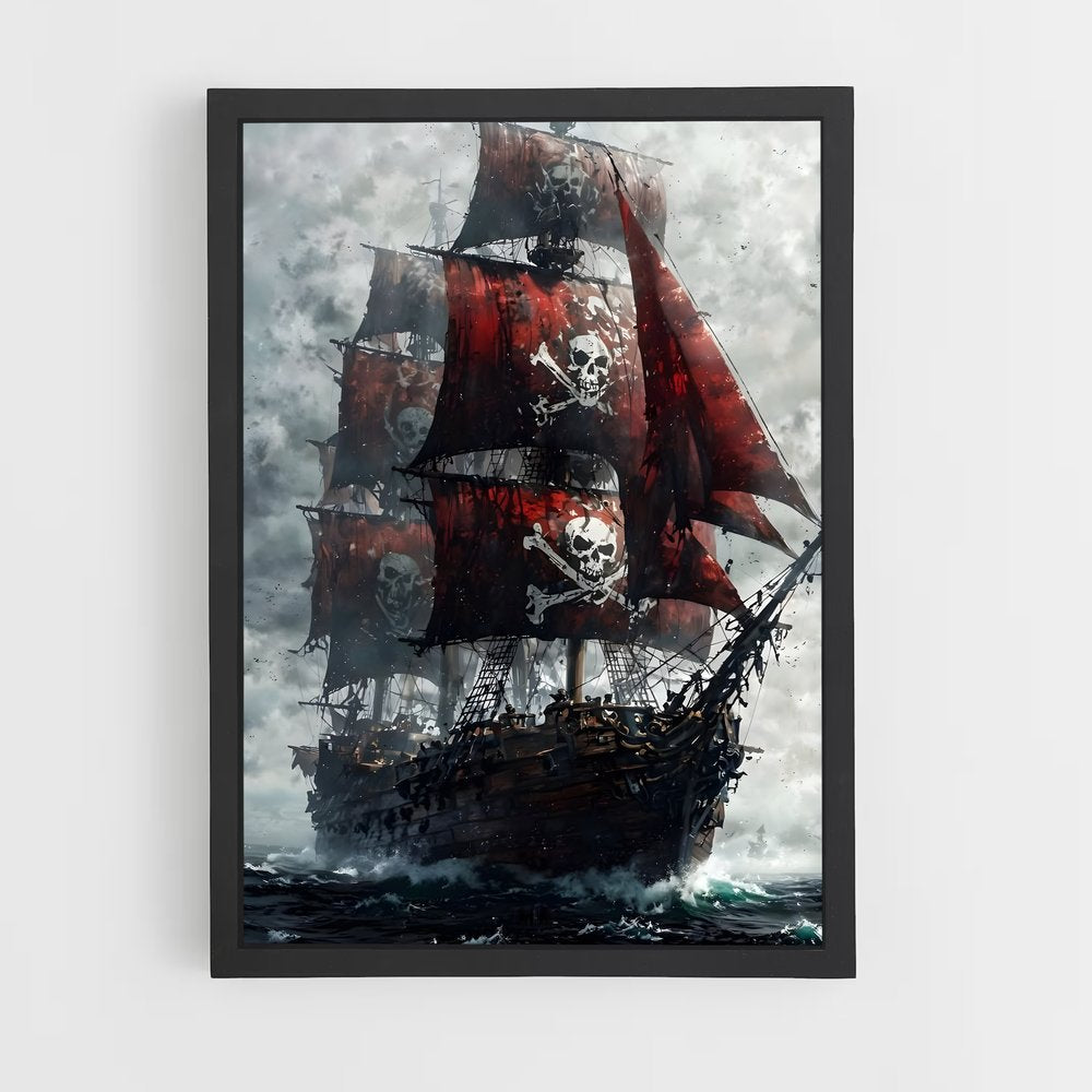 ap-pirate ship-8 cadre Noir