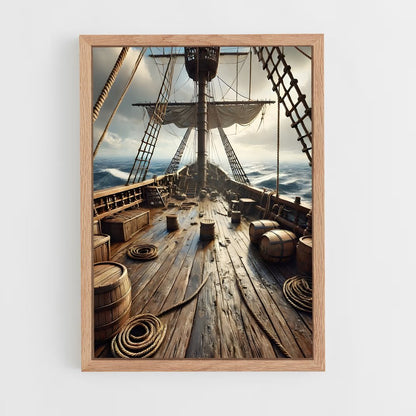 ap-pirate ships-1 cadre Bois clair