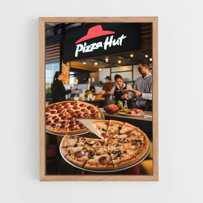 ap-pizza hut-1 cadre Bois clair