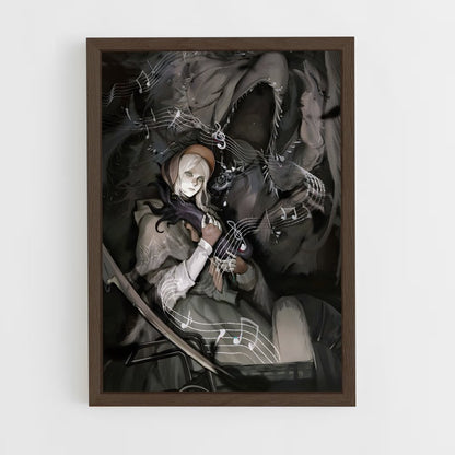 ap-plain doll-1 cadre Bois foncé