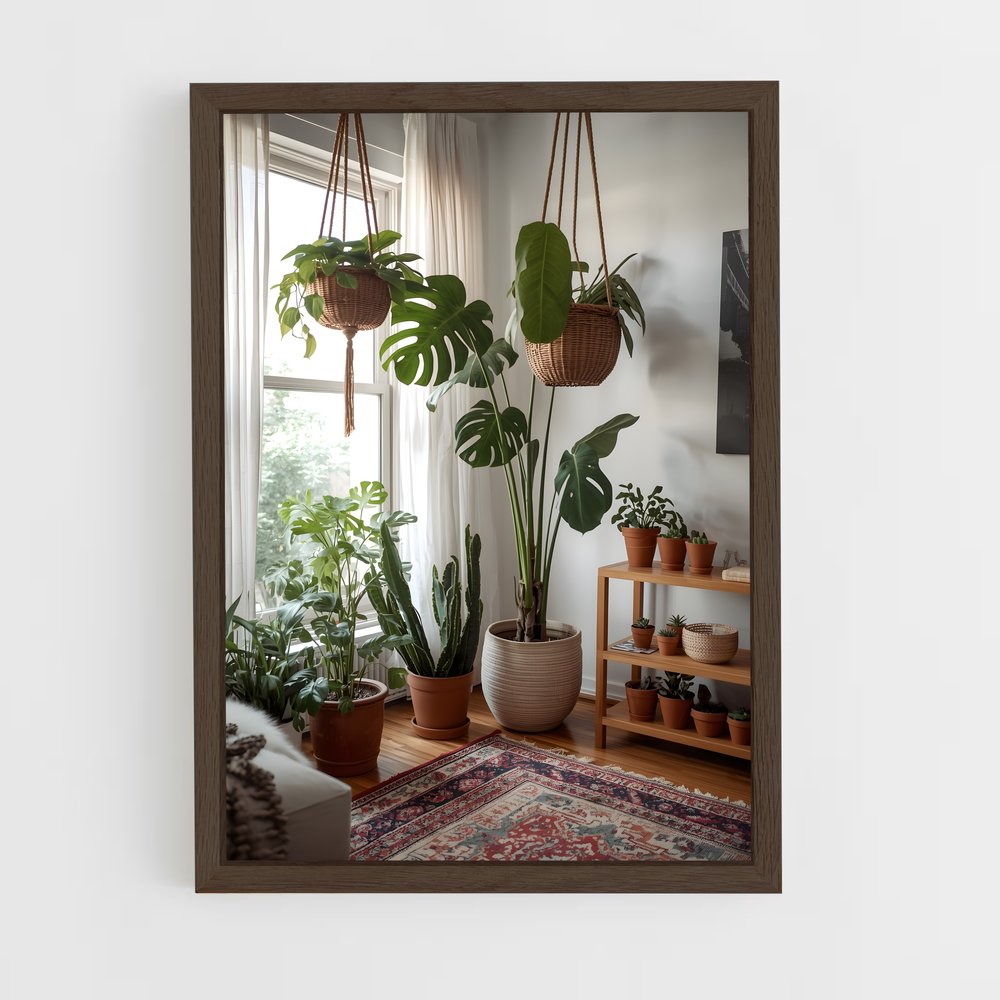 ap-plant-20 cadre Bois foncé