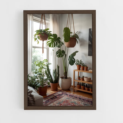 ap-plant-20 cadre Bois foncé