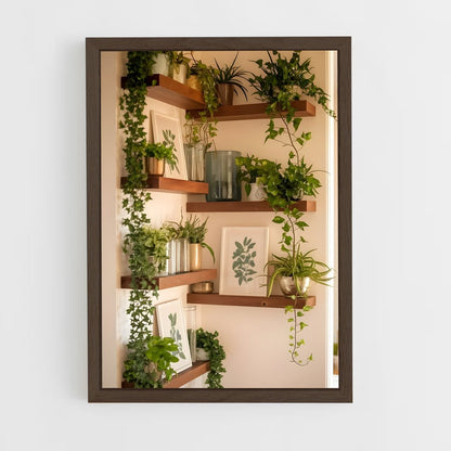 ap-plant-3 cadre Bois foncé