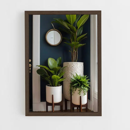 ap-plant-7 cadre Bois foncé