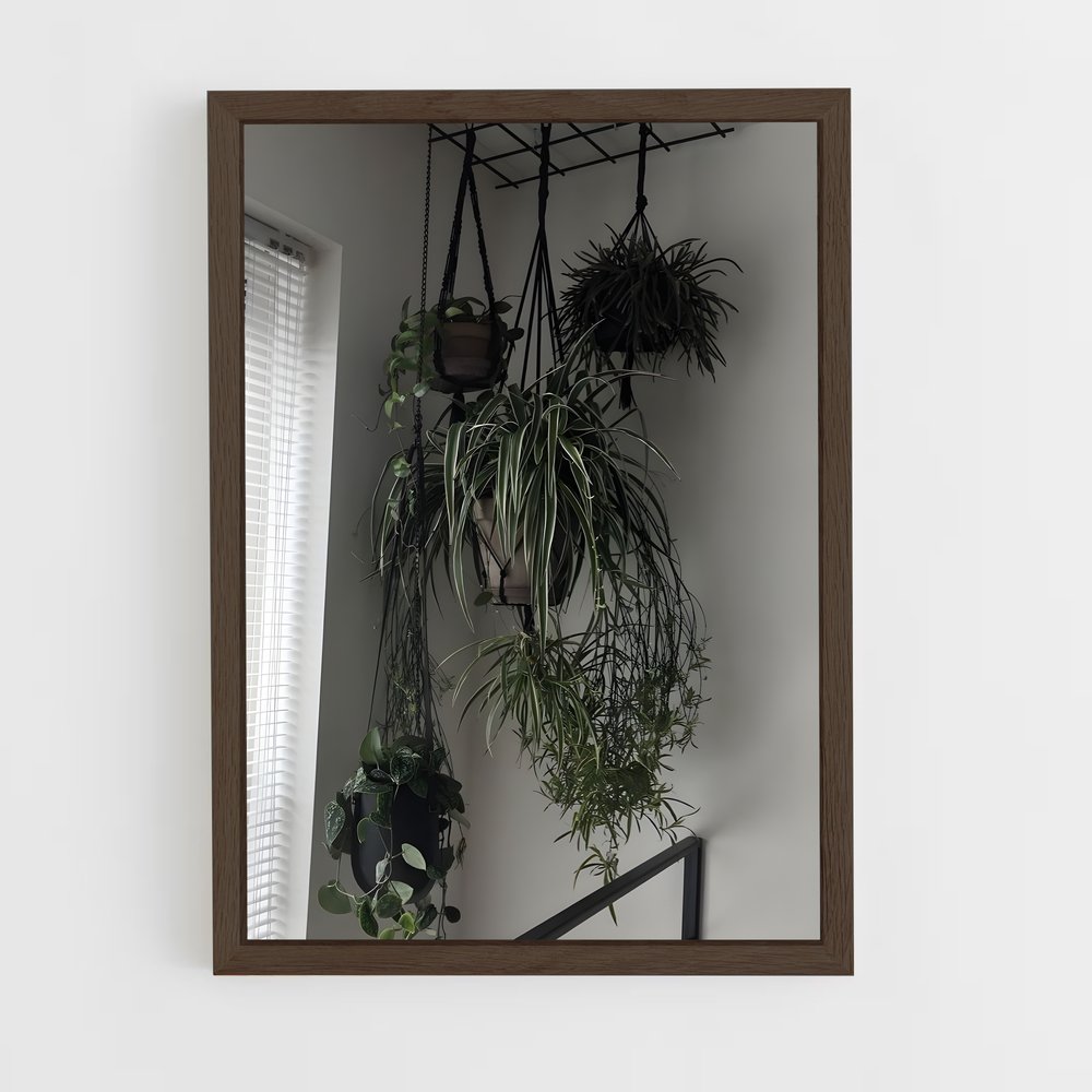 ap-plant-8 cadre Bois foncé