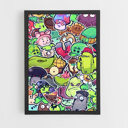 ap-plants vs zombies-1 cadre Noir