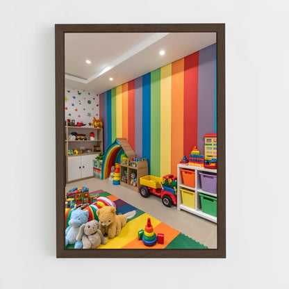 ap-playroom-22 cadre Bois foncé