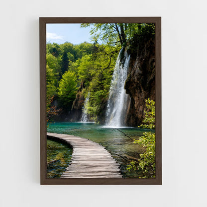 ap-plitvice lakes-1 cadre Bois foncé