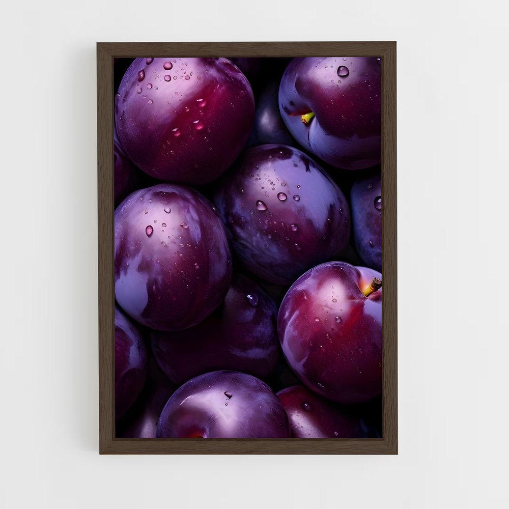 ap-plum-5 cadre Bois foncé