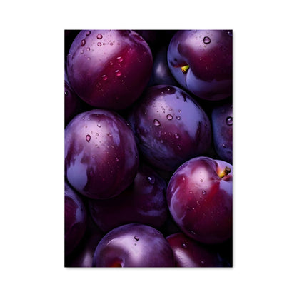 Poster Gouttes de Prune