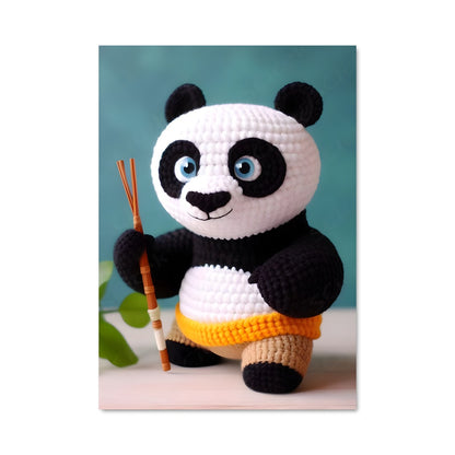 Poster Panda Artiste