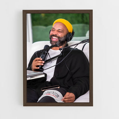 ap-podcaster-6 cadre Bois foncé