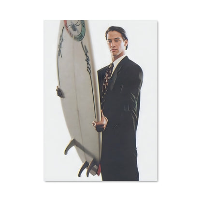 Poster Surf en Costume