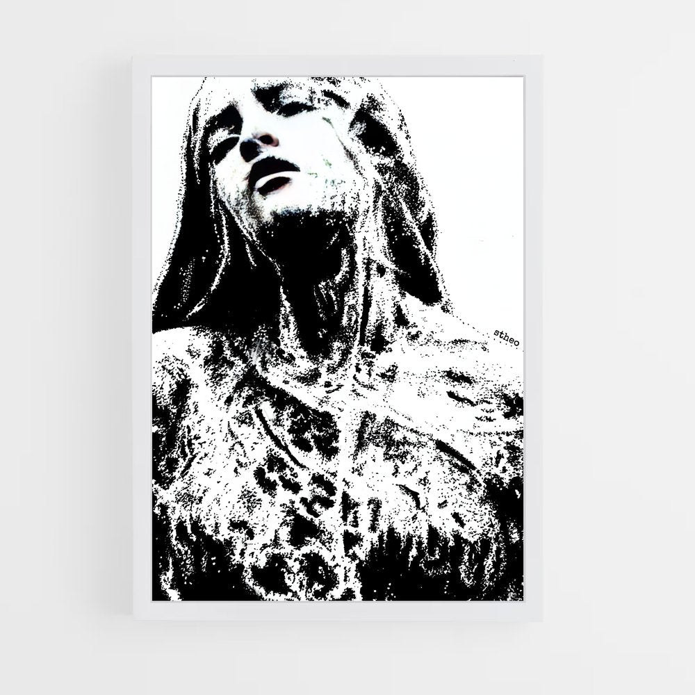 ap-pointillism-1 cadre Blanc