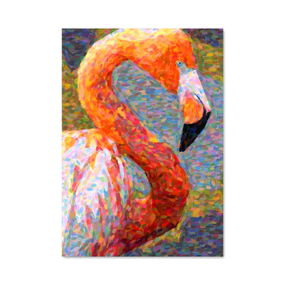 Poster Flammes Colorées