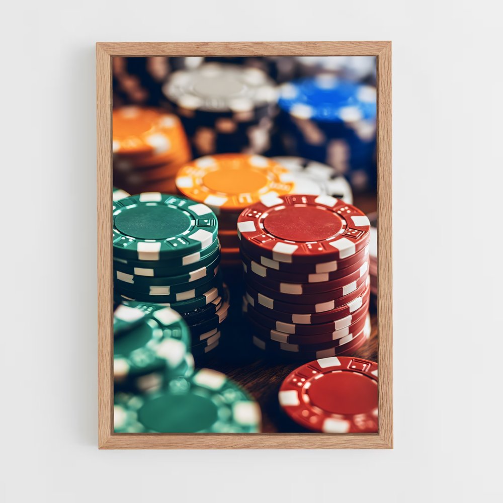ap-poker-6 cadre Bois clair