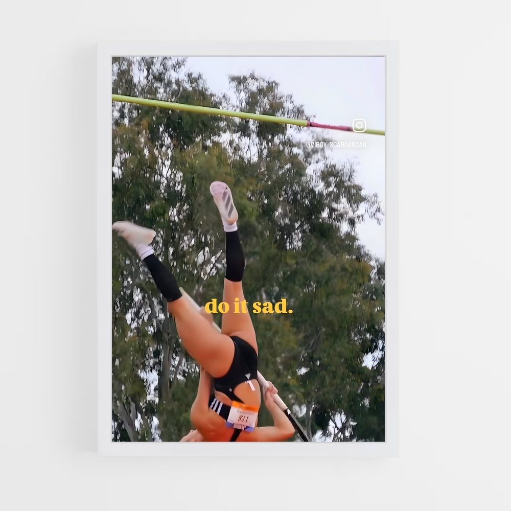 ap-pole vault-5 cadre Blanc