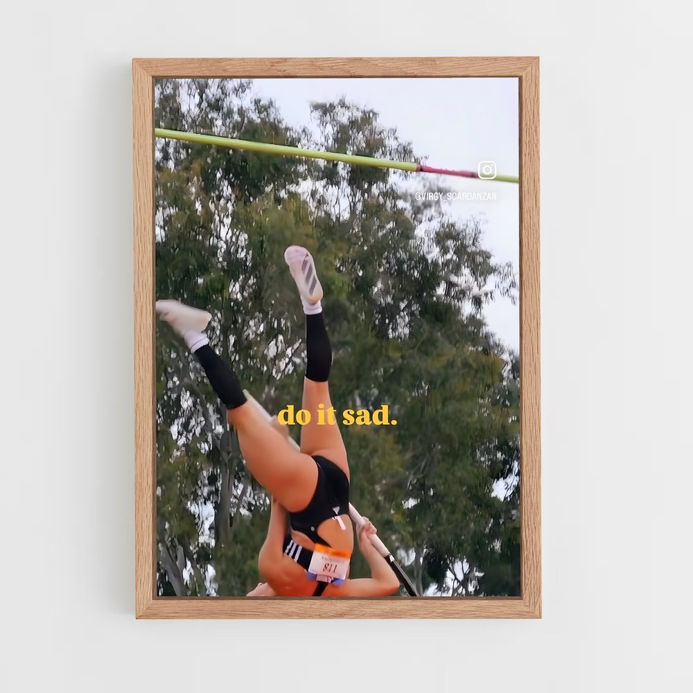 ap-pole vault-5 cadre Bois clair