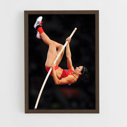 ap-pole vault-6 cadre Bois foncé