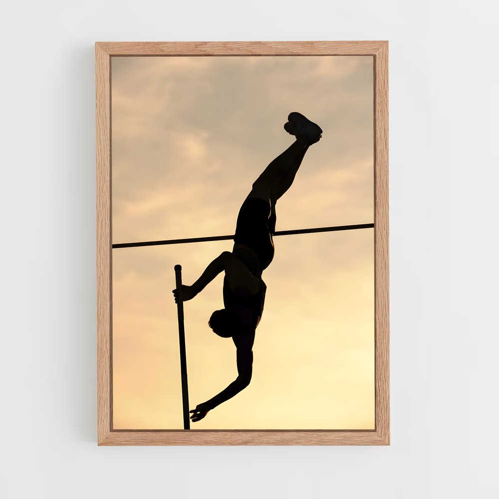ap-pole vault-7 cadre Bois clair