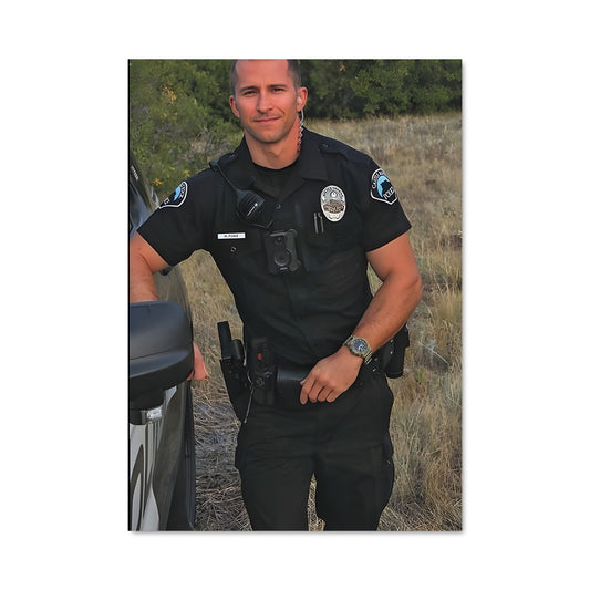Poster Police officer 5209