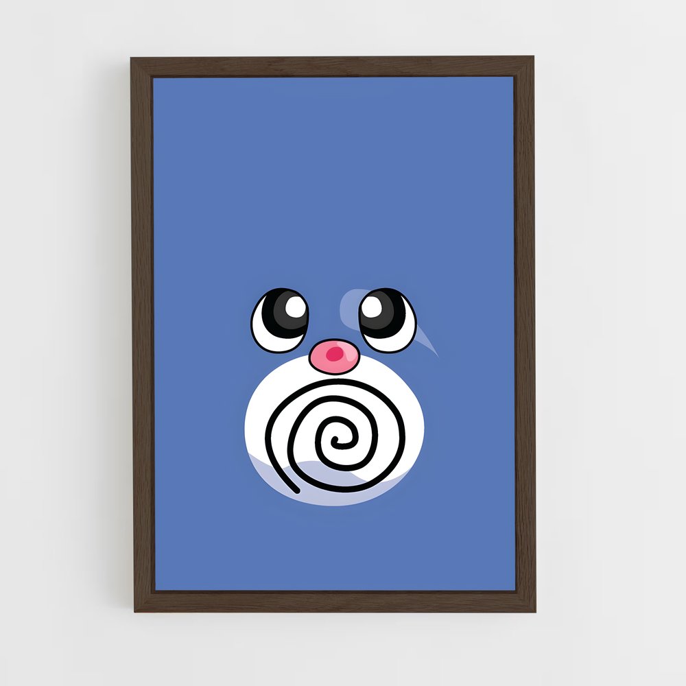 ap-poliwag-2 cadre Bois foncé
