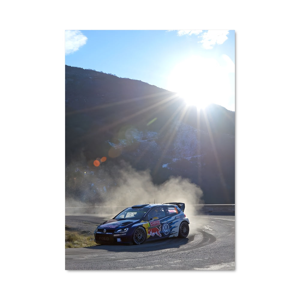 Energetic Rally Poster – Aesthetic Posters