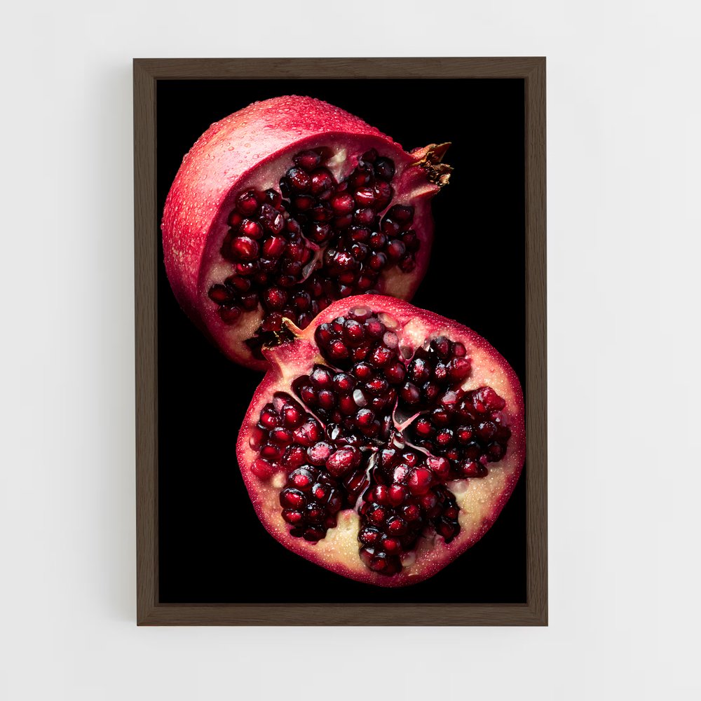 ap-pomegranate-13 cadre Bois foncé