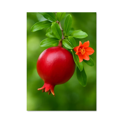 Poster Grenade Florale