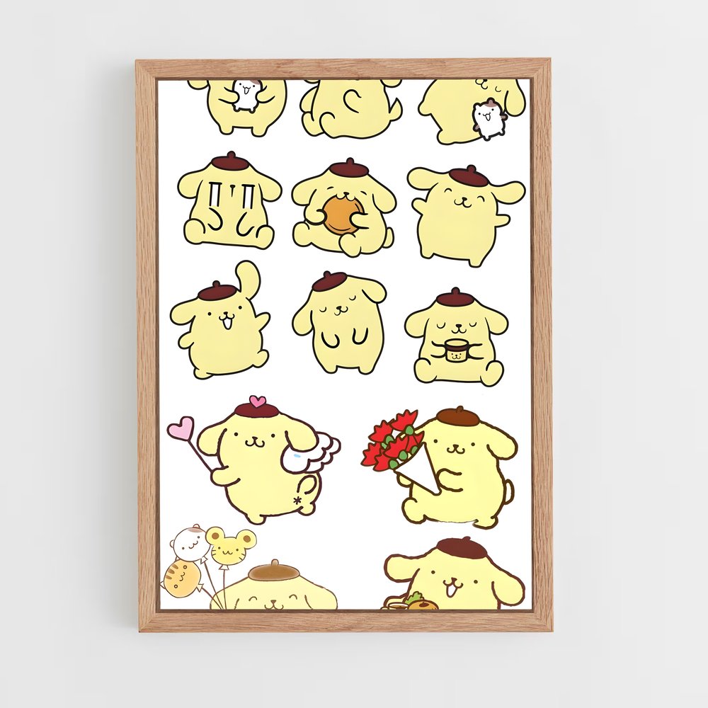 ap-pompompurin-2 cadre Bois clair