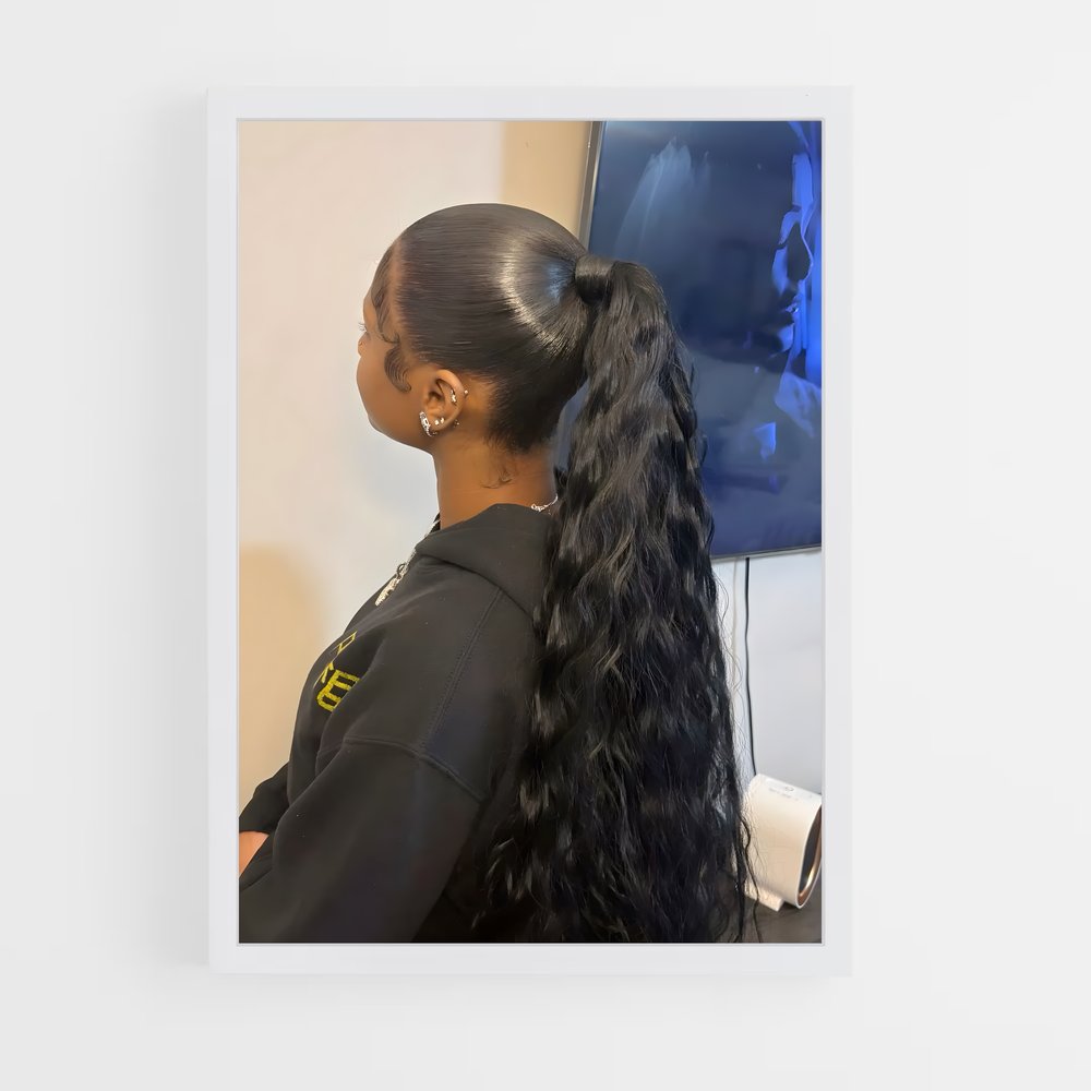 ap-ponytail-1 cadre Blanc