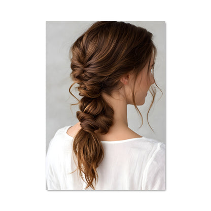 Poster Ponytail Elegance