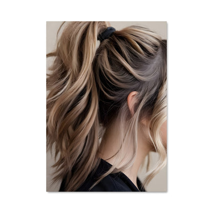 Poster Ponytail Vibes