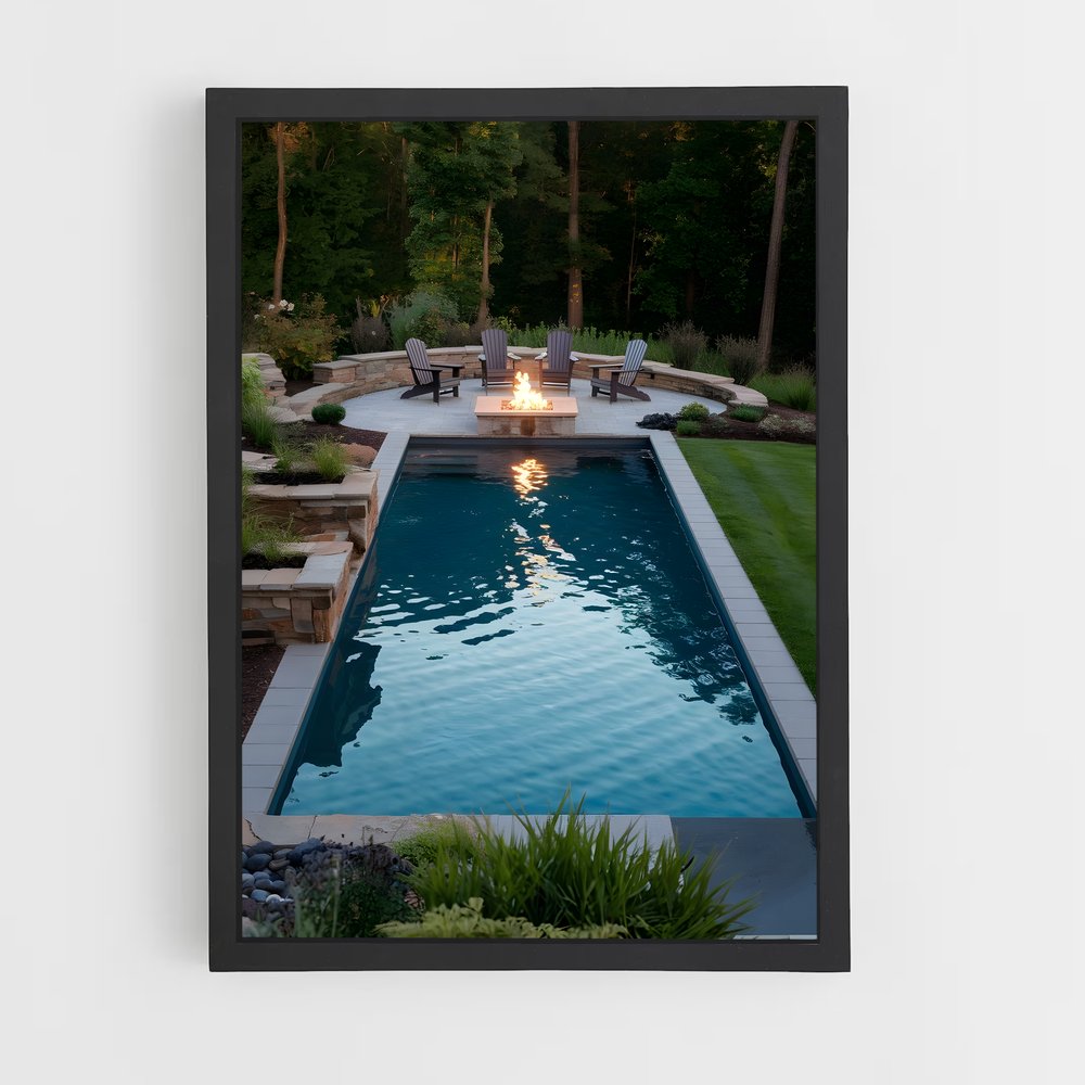 ap-pool area-3 cadre Noir