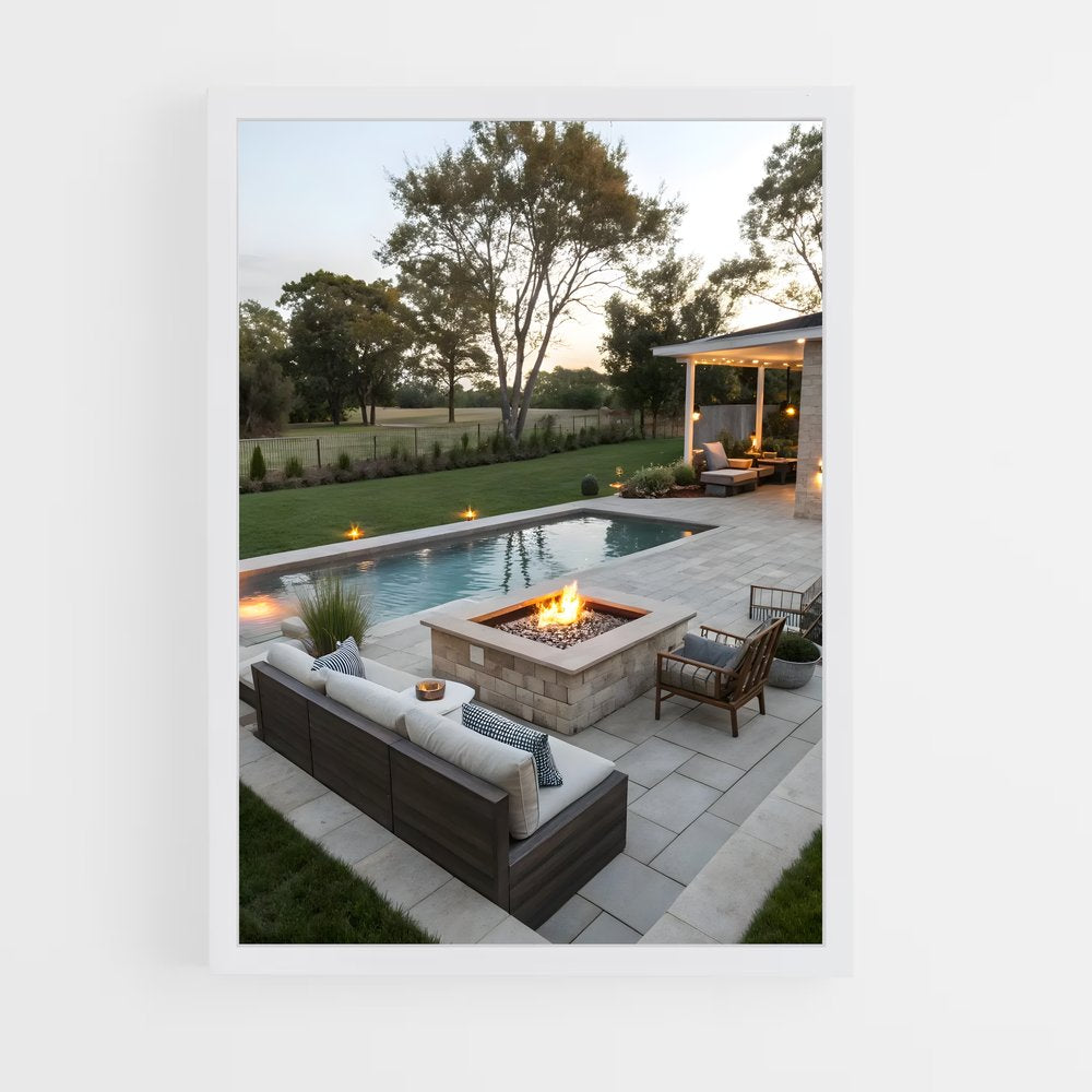 ap-pool area-5 cadre Blanc