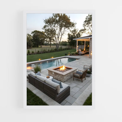 ap-pool area-5 cadre Blanc