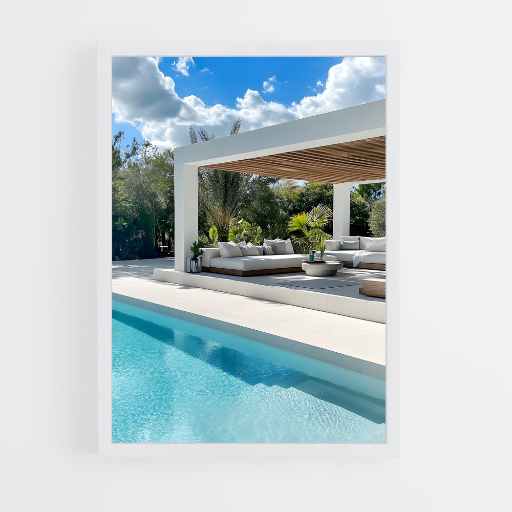 ap-pool area-8 cadre Blanc