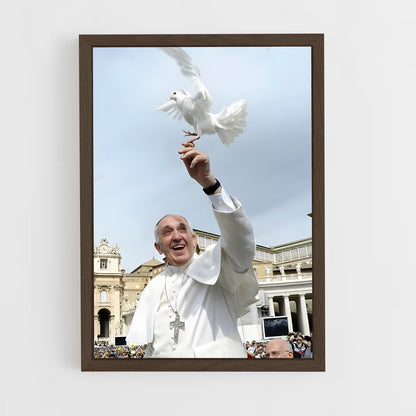 ap-pope-1 cadre Bois foncé