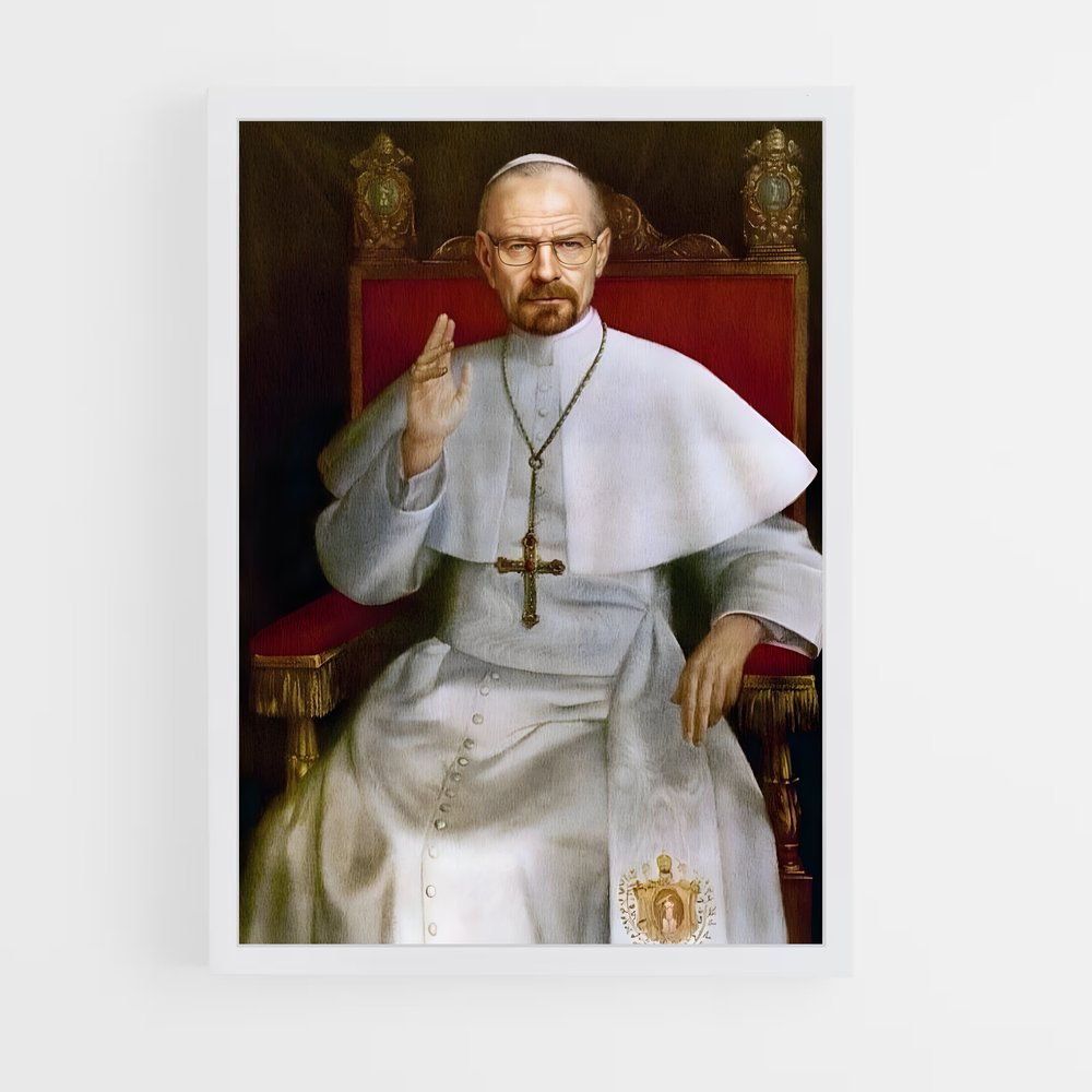 ap-pope-4 cadre Blanc