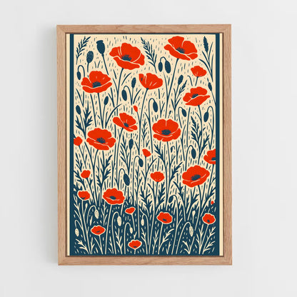 ap-poppy-7 cadre Bois clair