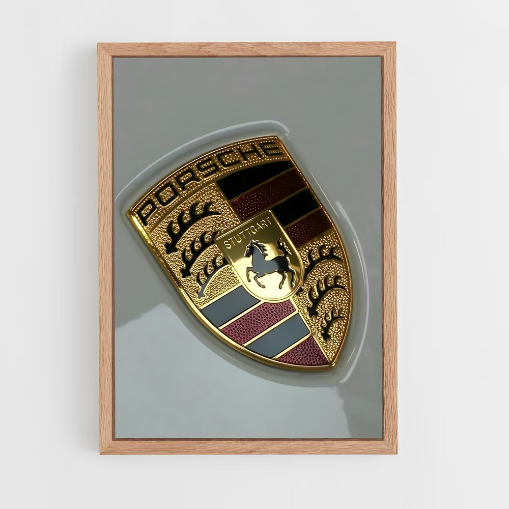 ap-porsche-3 cadre Bois clair