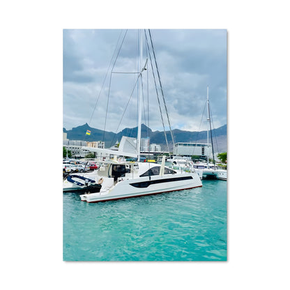 Poster Voile Blanche