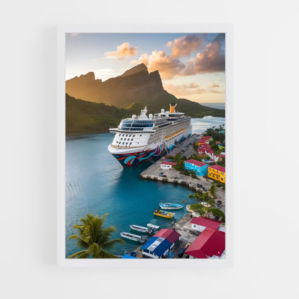 ap-port au prince-2 cadre Blanc