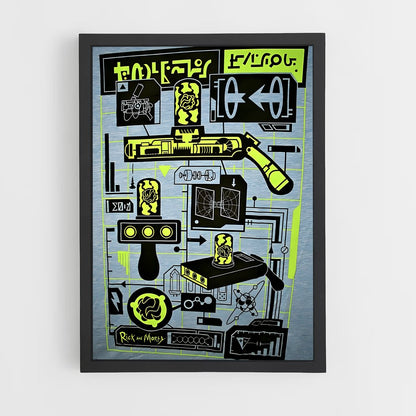 ap-portal gun-2 cadre Noir