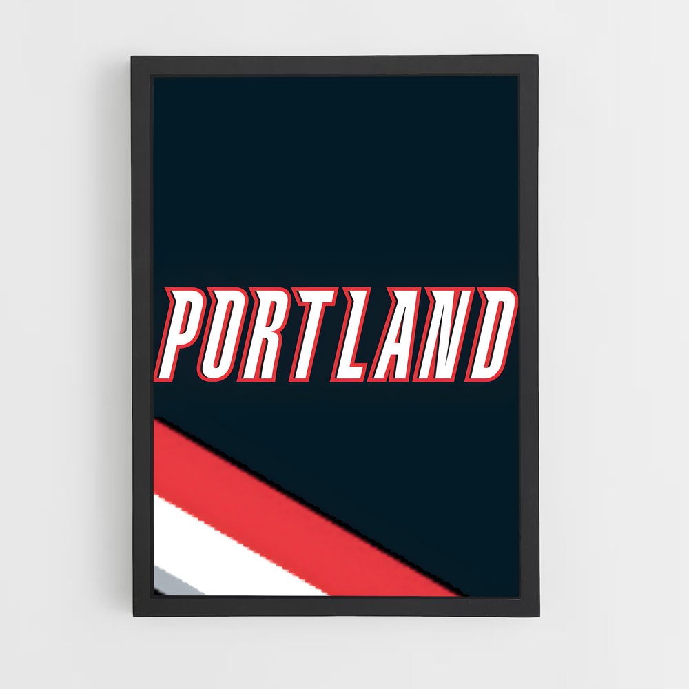 ap-portland trail blazers-10 cadre Noir