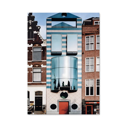 Poster Blue Stripes