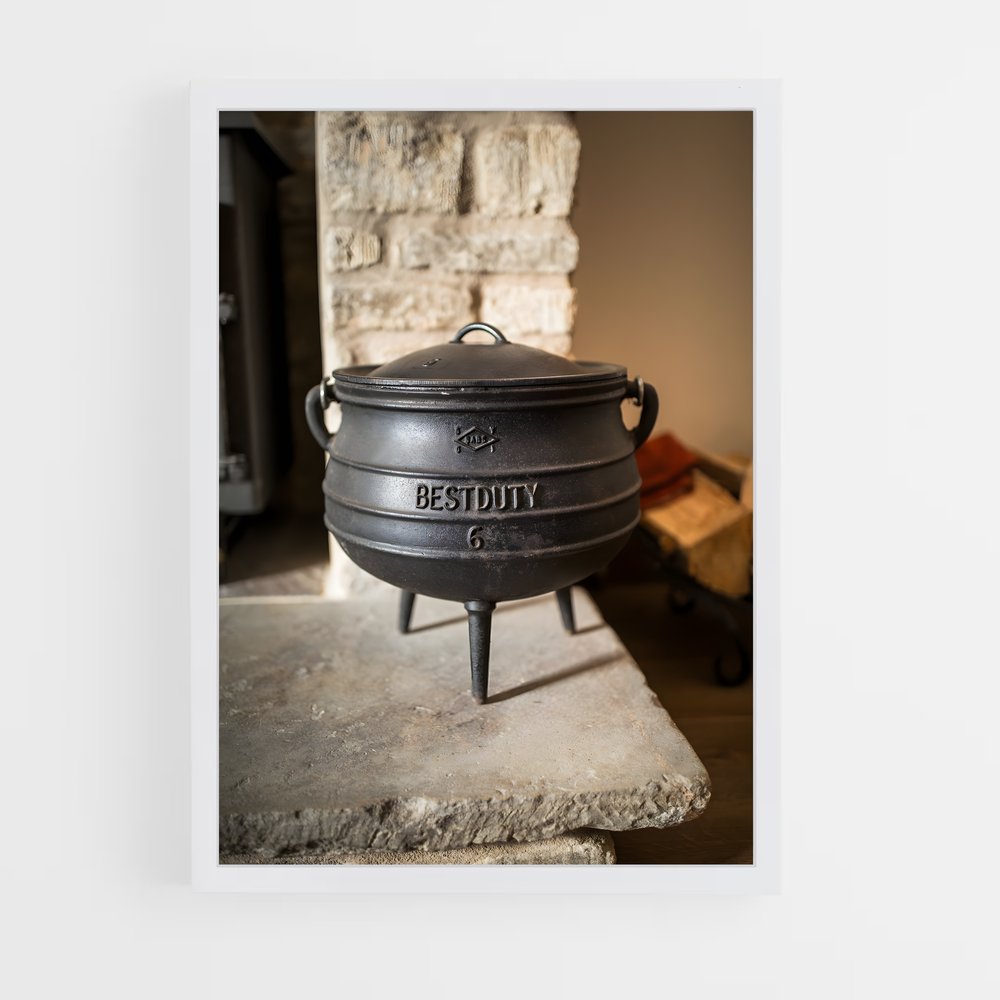 ap-pot-8 cadre Blanc