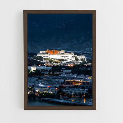ap-potala palace-1 cadre Bois foncé