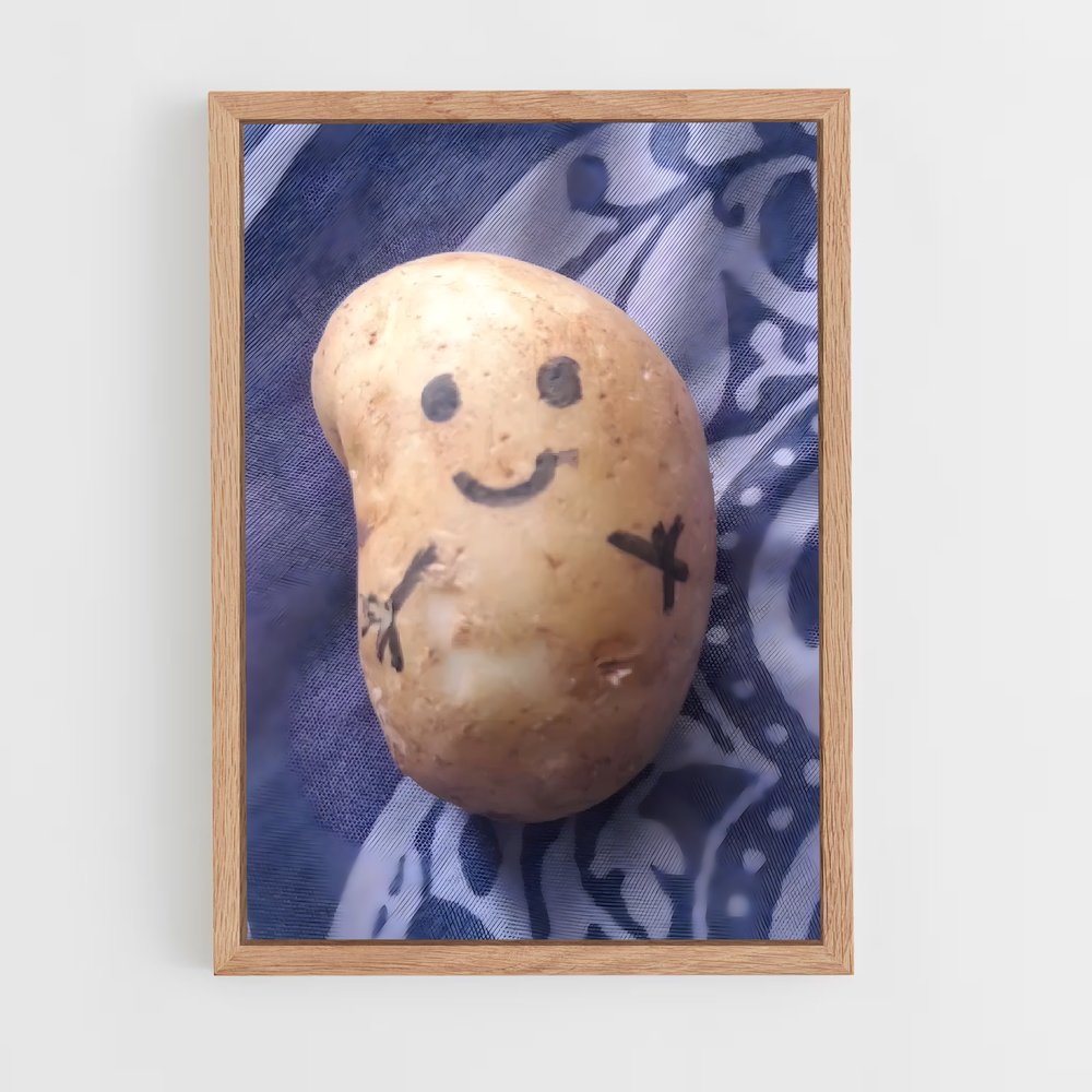 ap-potato-6 cadre Bois clair